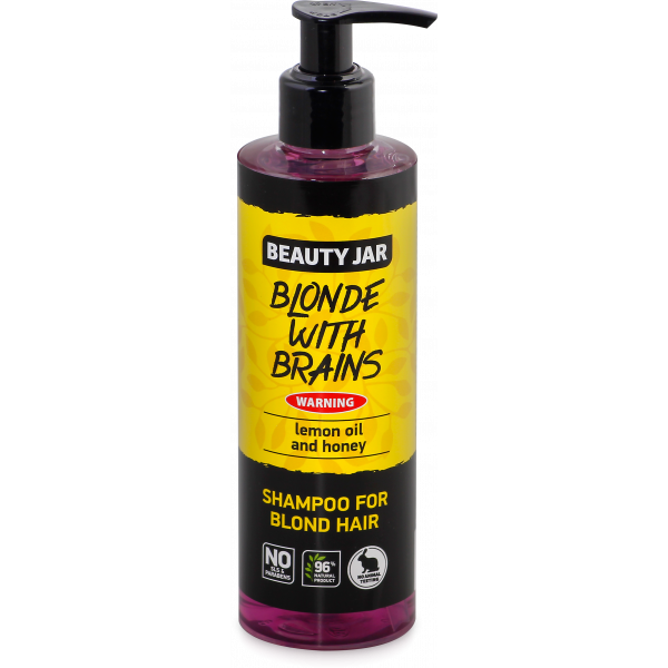 Beauty Jar BLONDE WITH BRAINS - šampūnas blondinėms 250ml
